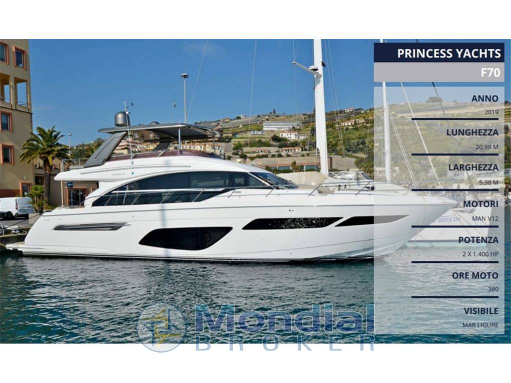PRINCESS YACHT F 70