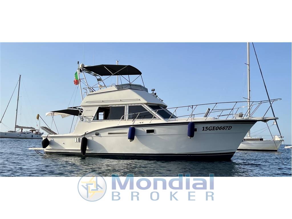 Hatteras 37 Fly doppia guida