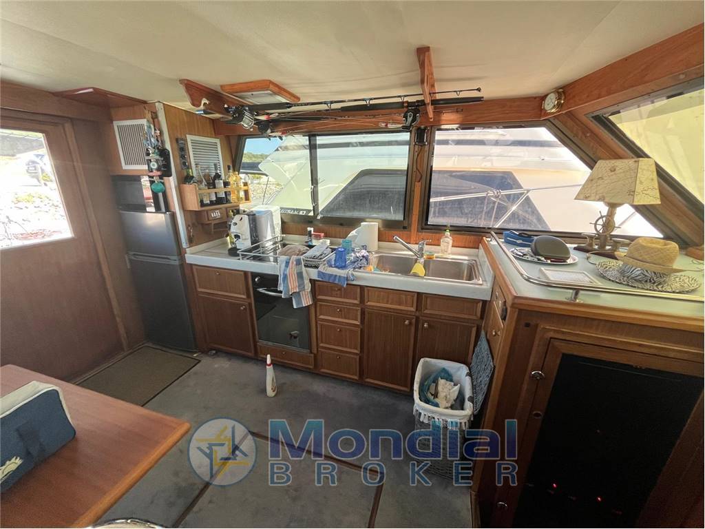 Hatteras 37 Fly doppia guida