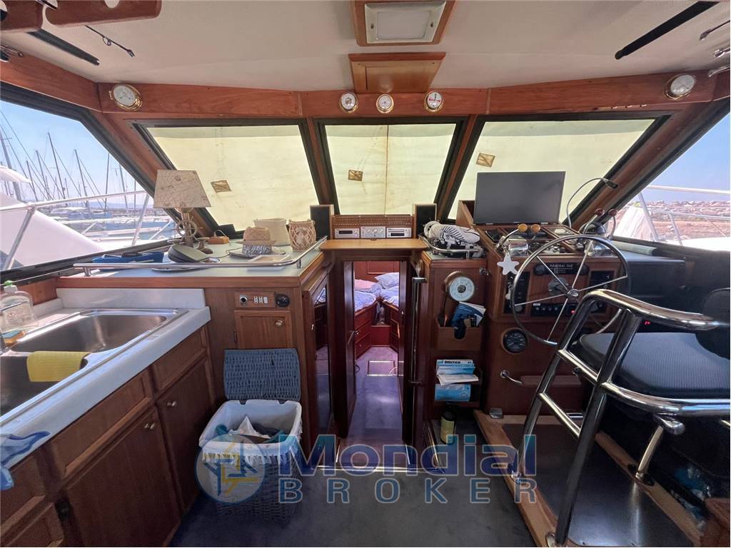 Hatteras 37 Fly doppia guida