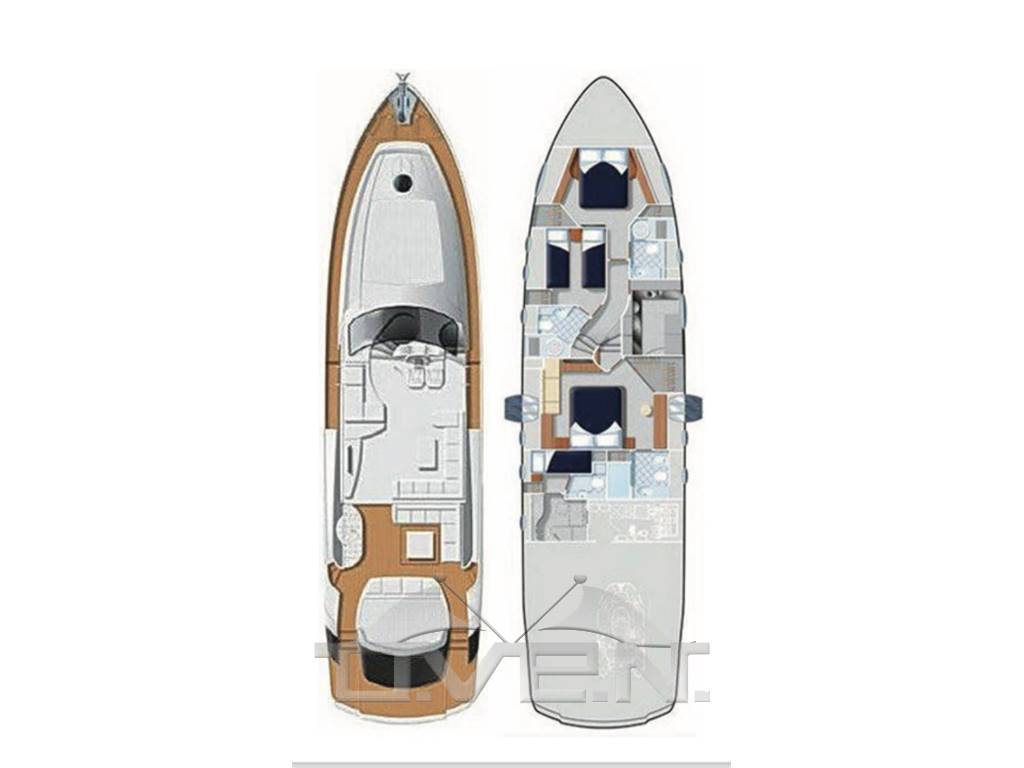 Pershing 72 HARD TOP  72