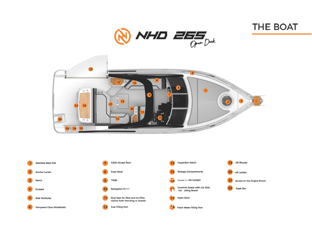 NHD 265 OPEN DECK