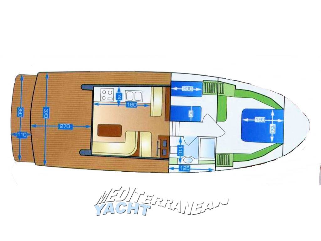 Shangai Double Happines Yacht Alaska 12,70