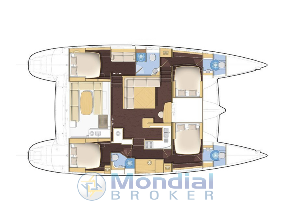 Construction Navale Bordeaux LAGOON 500