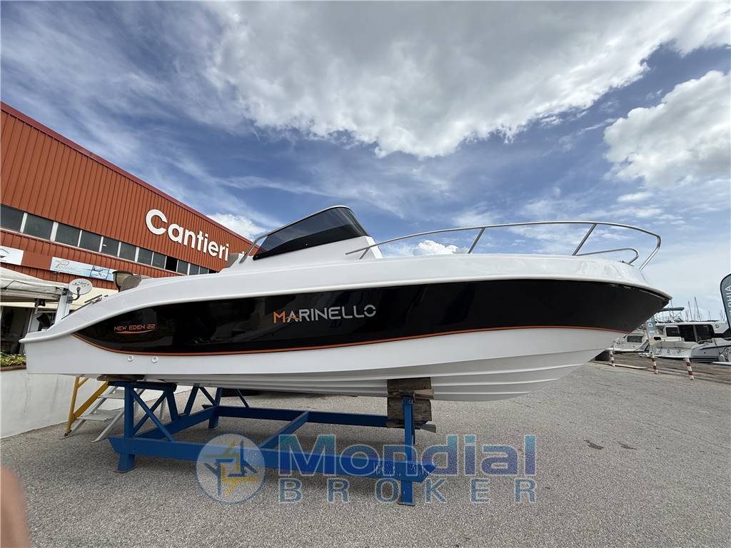 MARINELLO EDEN 22 - con plancette poppa e accessori